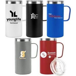20 Oz. Vacuum Insulated Mug with Spill Proof Sip Lid