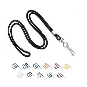 Round 1/8" (3 mm) Lanyard with Nickel Plated Swivel Hook (Blank Product)