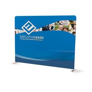 10 ft. Straight Tension Fabric Display - 24 Hr Service