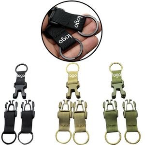 Outdoor sports three-ring tactical equipment accessories buckle