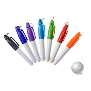 Budget mini dry erase golf marker pen