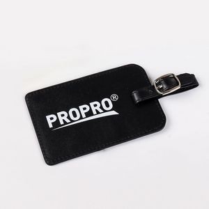 PU Synthetic Leather Travel Luggage Tag