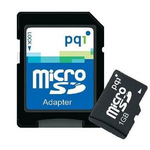 Micro SD Card 2 GB with Adapter