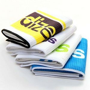Recycled RPET Waffle Golf Rally Towels