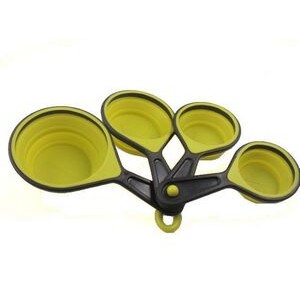 Set of 4 Collapsible Silicone Measuring Cups