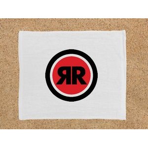 White Velour Rally Towel (15"x18")