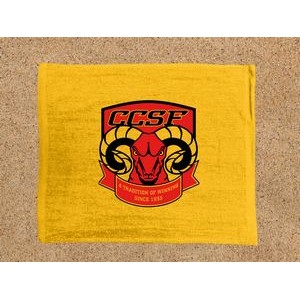 Athletic Gold Velour Rally Towel (15"x18")
