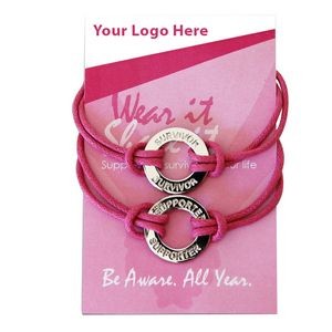 Breast Cancer Awareness Wear Share Bracelets