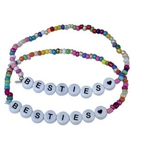 Bestie Letter Bead Bracelets