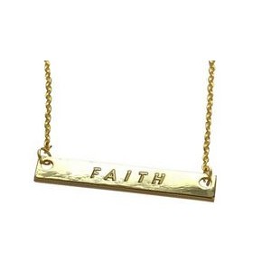 Bar Necklace FAITH