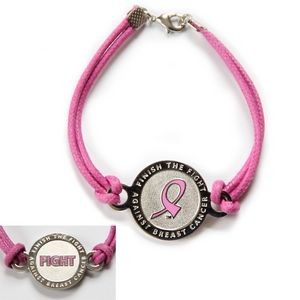 Pink 2 Sided Disc Bracelet