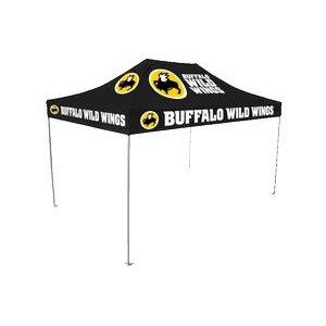 10'X15' V4 Steel Frame Pop Up with Full Color Dye Sublimated top