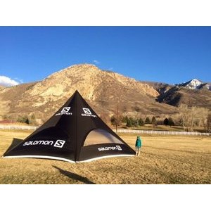 52' Sky Star Tent With Full Dye Sub Printed Polyester Top