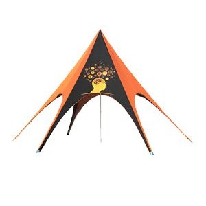 40' Sky Star Tent With Full Dye Sub Printed Polyester Top