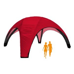 AirDome Inflatable Tent 20'x20' w/ Solid Color Top