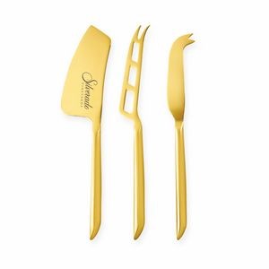 Gold Cheese Knives by Viski®