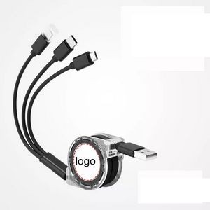 Retractable Multi-Charging Cable