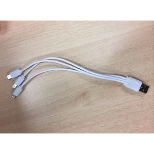 Simple 3-in-1 Charging Cable w/Type C