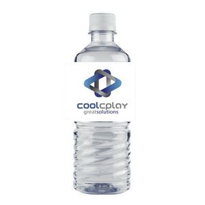 16.9 Oz. Bottled Water with Custom Label