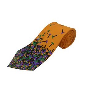 Silk Custom Digital Printed adult neck Tie