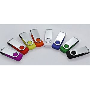 Swivel USB Drive with full color or laser decoration