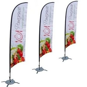 18 foot- 2 sided sublimated Feather flag