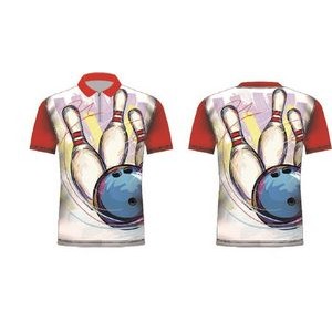 Full Sublimated Custom Woman Bowling Jersey