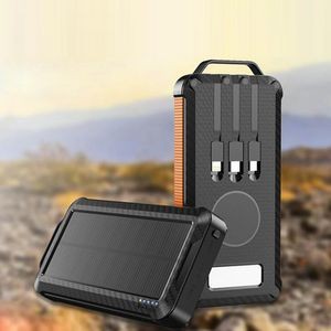 The big Deal 10000 mah solar power bank and QI charger