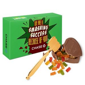 Smash Chocolate with Gummy Bears