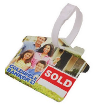 House Luggage Tag