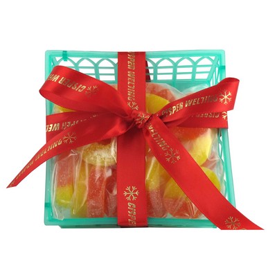 Peach Rings Candy Basket