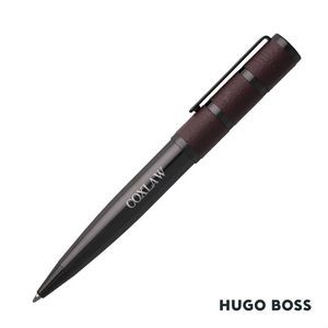 Hugo Boss® Formation Grained Ballpoint Pen - Burgundy