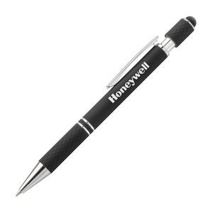 Mabel Exectuive Spin Top Pen w/Stylus - Black