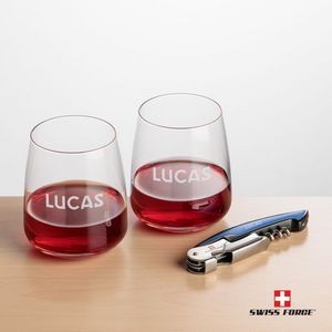 Swiss Force® Opener & 2 Dunhill Wine - Blue