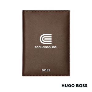 Hugo Boss® Classic Smooth Passport Holder - Brown