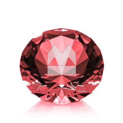 Optical Gemstone - 2-3/8" Ruby
