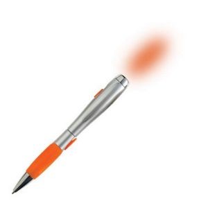 Silver Challenger Pen - Orange