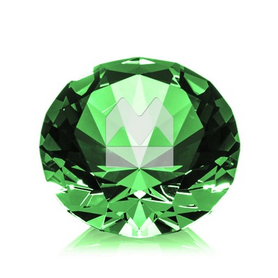 Optical Gemstone - 2-3/4" Emerald