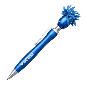 Ami Twist Ballpoint Pen with LED Light - Blue