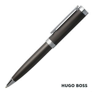 Hugo Boss® Column Ballpoint Pen - Dark Chrome