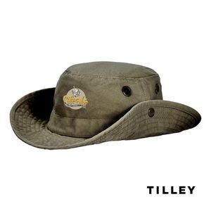Tilley® Wanderer T3W Bucket Hat - Olive 7 1/2