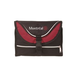 The Overnighter Toiletry Bag - Red Trim