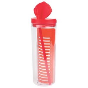 The Simple Bottle w/Infuser - 20oz Red