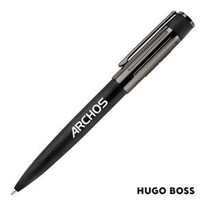 Hugo Boss® Gear Rib Ballpoint Pen - Black