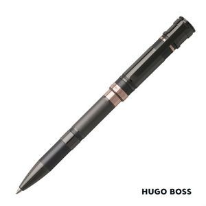 Hugo Boss® Mechanic Ballpoint Pen - Dark Chrome