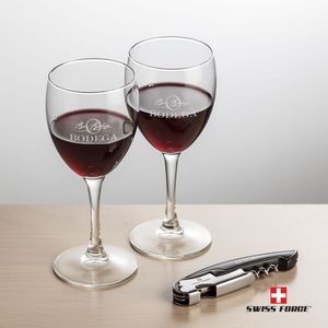 Swiss Force® Opener & 2 Carberry Wine - Black
