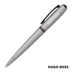 Hugo Boss® Contour Ballpoint Pen - Brushed Chrome