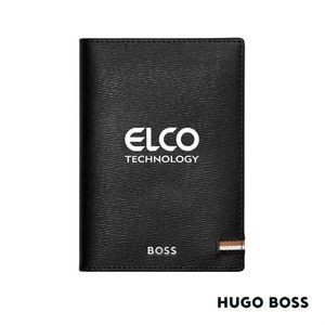 Hugo Boss® Iconic Passport Holder - Black