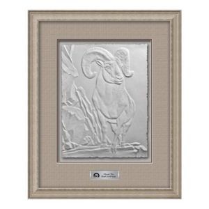 Cast Paper Art - Mountain Goat 42½"x50½"