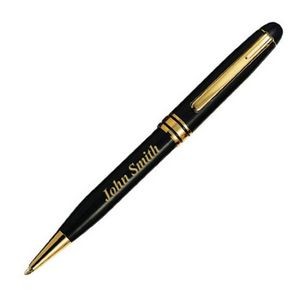 New Yorker Pen - Black/Gold